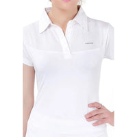 Head Perf Polo T-Shirt Woman White