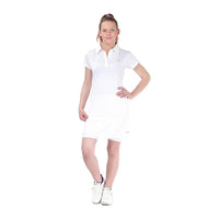 Head Perf Polo T-Shirt Woman White