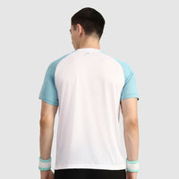 Head Performance T-Shirt Men Sea Green & White