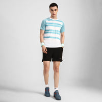 Head Performance T-Shirt Men Sea Green & White