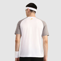 Head Performance T-Shirt Men Stone & White