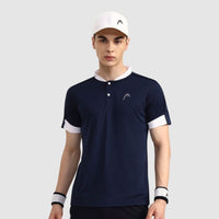 Head Play Tech T-Shirt Men Navy White
