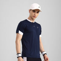 Head Play Tech T-Shirt Men Navy White