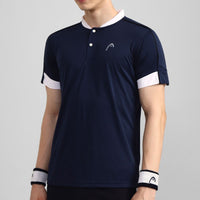 Head Play Tech T-Shirt Men Navy White