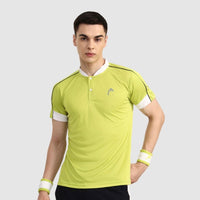 Head Play Tech T-Shirt Men Neon Green White