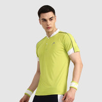 Head Play Tech T-Shirt Men Neon Green White
