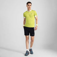 Head Play Tech T-Shirt Men Neon Green White