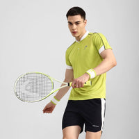 Head Play Tech T-Shirt Men Neon Green White