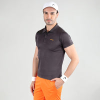 Head Polo T - Shirt Charcoal
