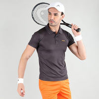 Head Polo T - Shirt Charcoal