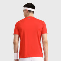 Head Rainbow T-Shirt Men Red