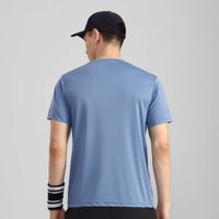 Head Rainbow T-Shirt Men Sky Blue
