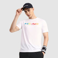 Head Rainbow T-Shirt Men White
