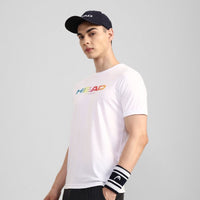 Head Rainbow T-Shirt Men White