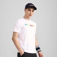 Head Rainbow T-Shirt Men White