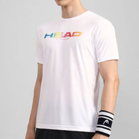 Head Rainbow T-Shirt Men White