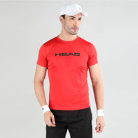 Head Round Neck T-Shirt M Red
