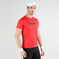 Head Round Neck T-Shirt M Red