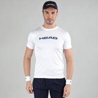Head Round Neck T-Shirt M White