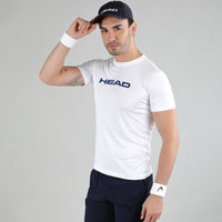 Head Round Neck T-Shirt M White