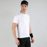 Head Round Neck T-Shirt Men White