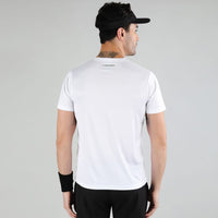 Head Round Neck T-Shirt Men White