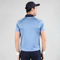 Head Slice Polo T-Shirt Men Air Force Blue & Navy