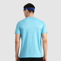 Head Top Spin T-Shirt Men Sky Blue Royal White