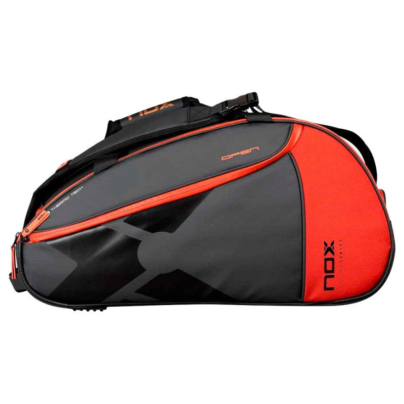 Nox Luxury Open Series Black/ Red Padel Bag