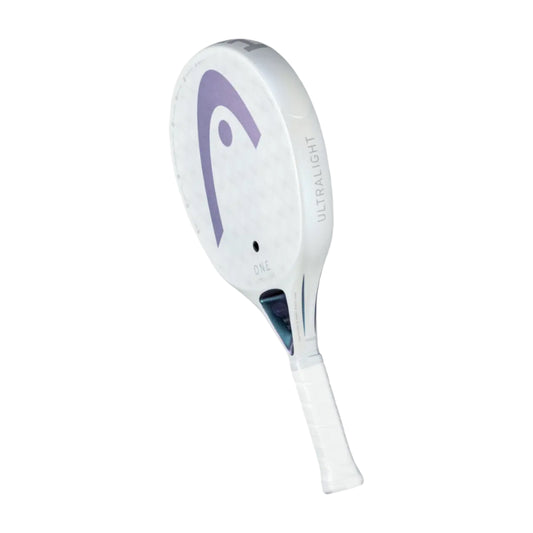 HEAD ONE ULTRALIGHT PADEL RACQUET WHITE