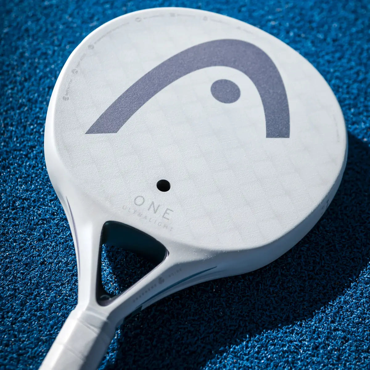 HEAD ONE ULTRALIGHT PADEL RACQUET WHITE