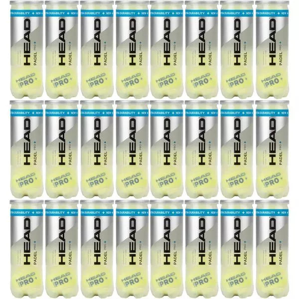 Head Padel Pro+ Balls-Carton (24 Cans)