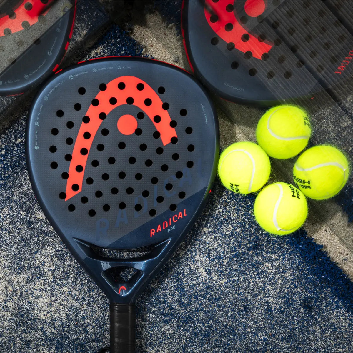 HEAD RADICAL PRO PADEL RACQUET