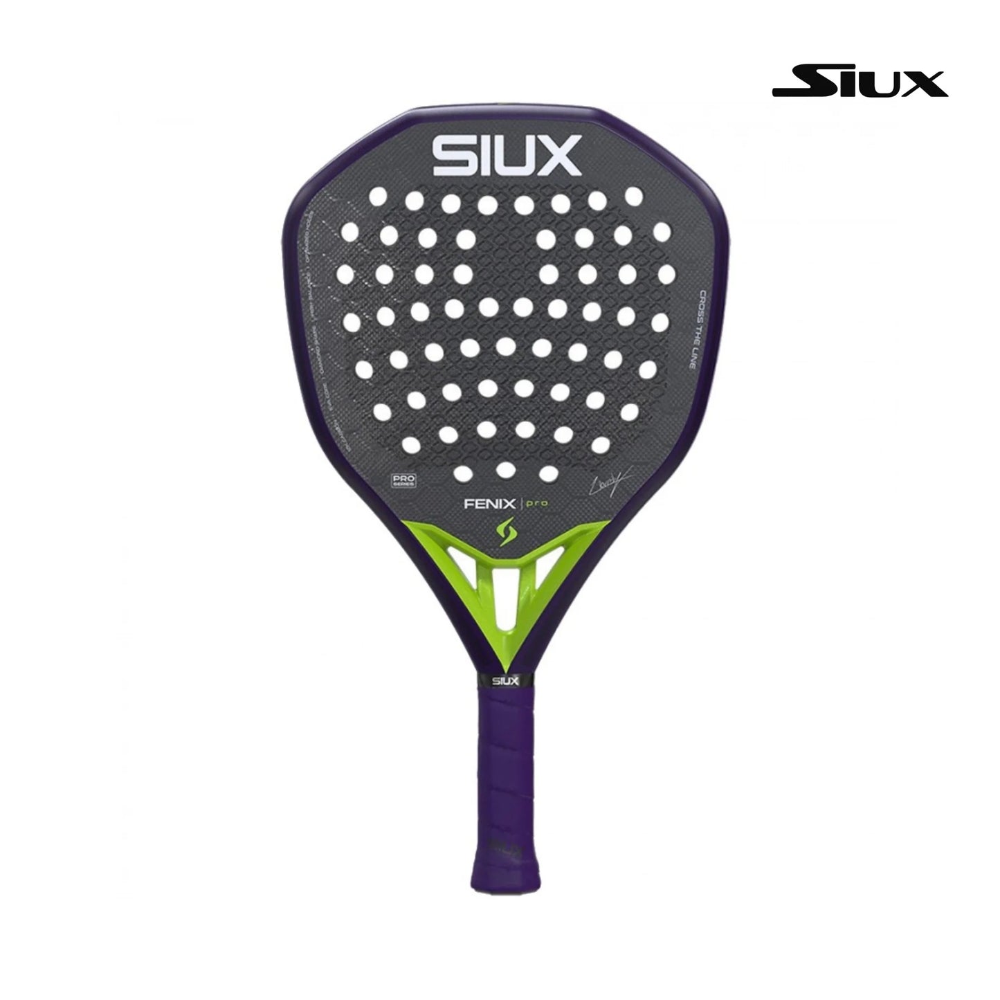 Siux Fenix Pro 2026 Glow Purple Padel Racket