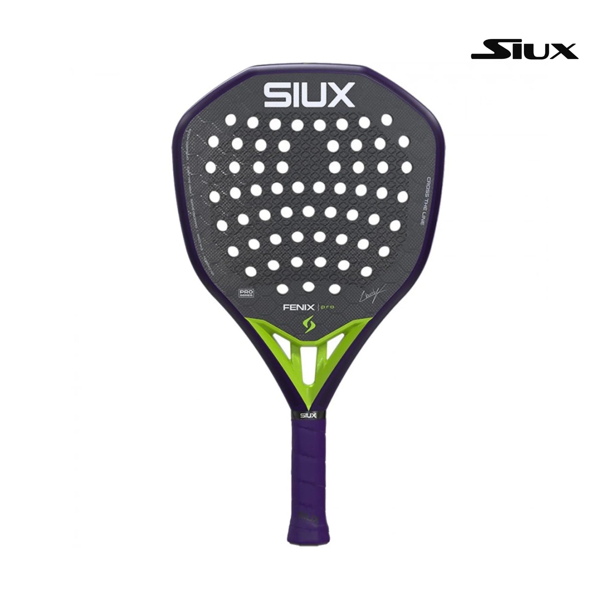 Siux Fenix Pro 2026 Glow Purple Padel Racket