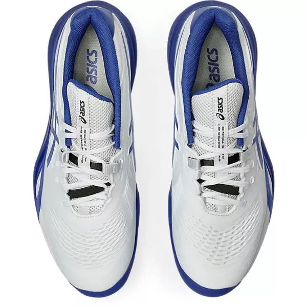 Asics Gel-Resoulution X (WHITE/DARK COBALT)