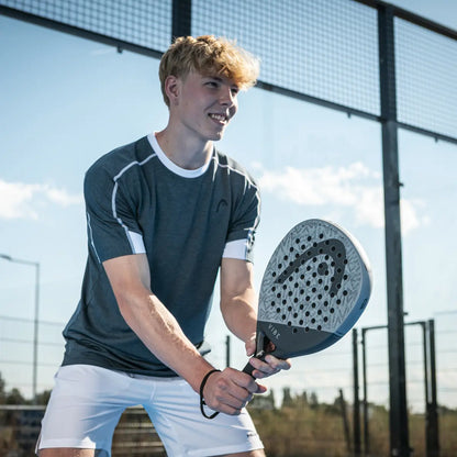 HEAD VIBE PADEL RACQUET GREY & BLACK