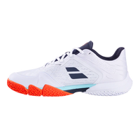 Babolat Jet Premura 3 White/Orange 2026 J. Lebron Padel Shoes