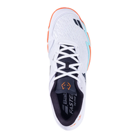 Babolat Jet Premura 3 White/Orange 2026 J. Lebron Padel Shoes